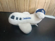 Continental Airlines Logo Brand Airplane Plane Jet Plush Stuffed Toy Memorabilia