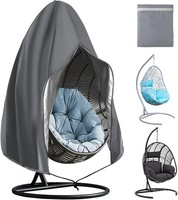 HäNgesessel Abdeckung 210D Oxford Wasserdicht Winddicht Uv-BestäNdig 230X200Cm