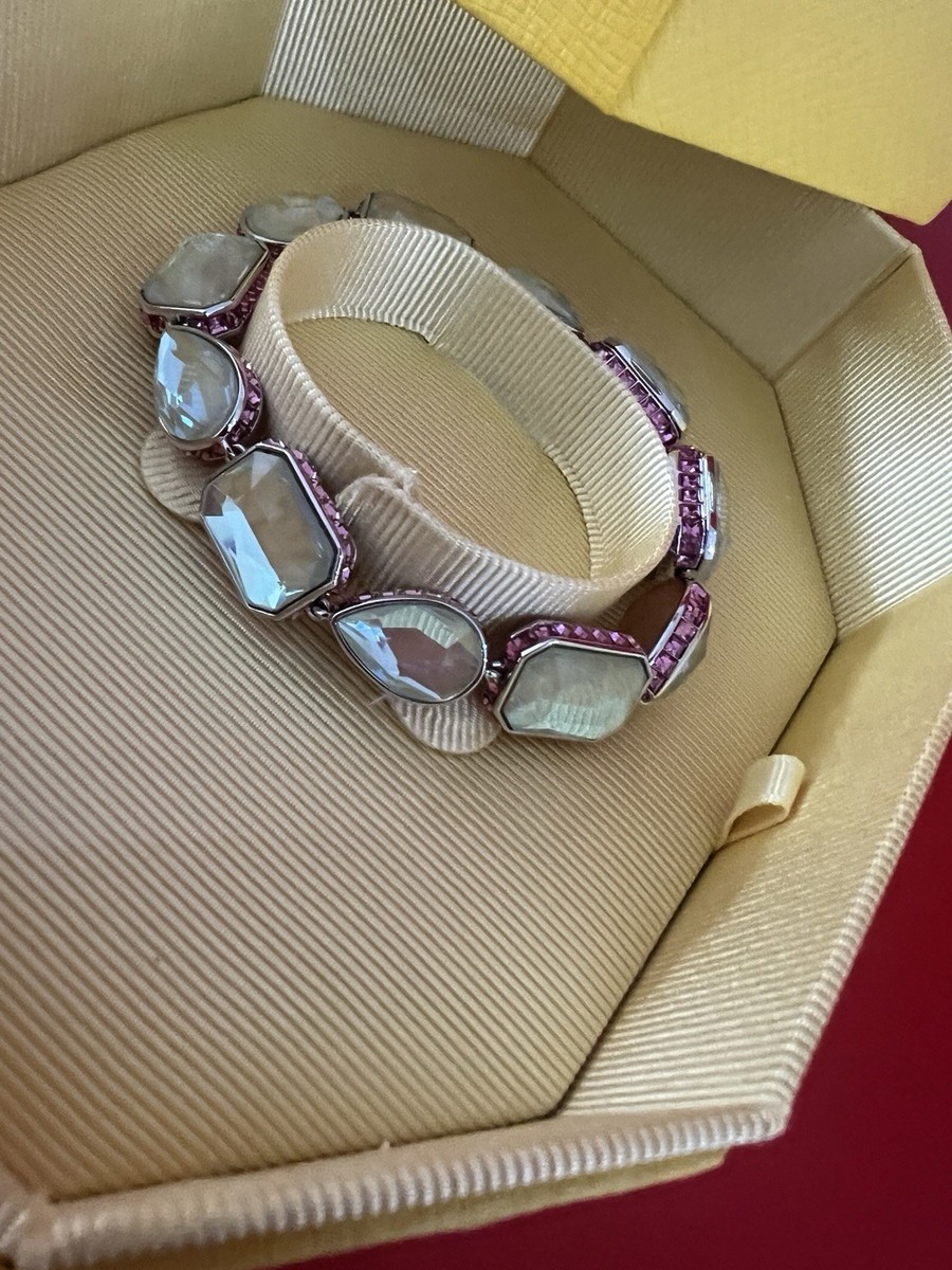Swarovski Orbita Mixed Cut CrystalsRhodium Plated Bracelet