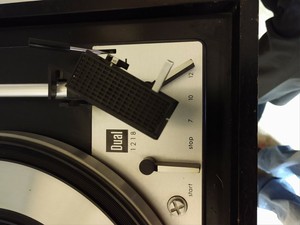 Vintage-DUAL-1218-Turntable-Record-Player-Works-great