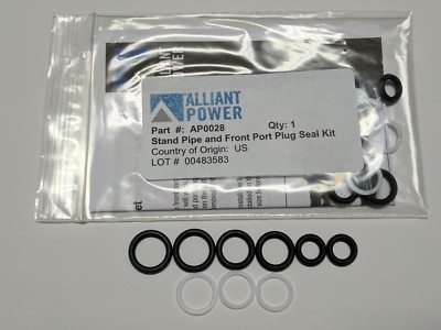 03-10 6.0L 4.5L Ford Powerstroke Stand Pipe and Front Port Plug Seal Kit AP0028