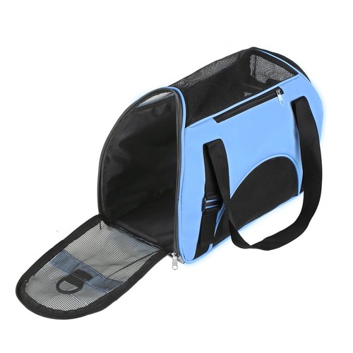 Portable Breathable Pet Puppy Dog Cat Travel Bag Carrier House Kennel Cage Tote - Imagen 7 de 11