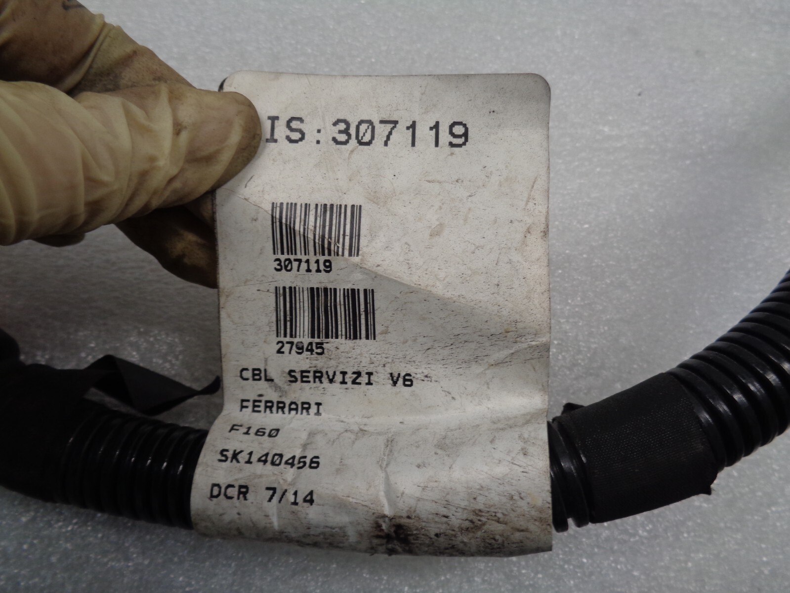 2014-2017 Maserati Ghibli Alternator Starter Cable Wire Harness OEM AK2402151