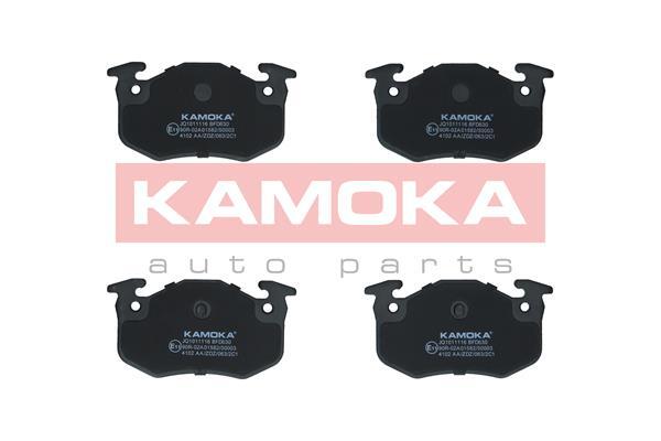 Rear KAMOKA JQ1011116 Brake Pad Set, disc brake for CITROËN,PEUGEOT,RENAULT