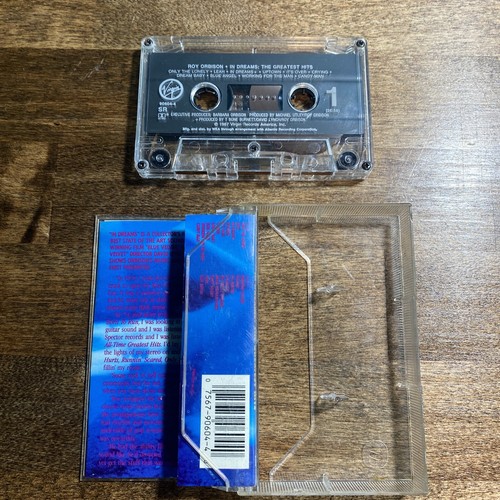 ROY ORBISON In Dreams The Greatest Hits Cassette Tape 1987 Virgin Records - Picture 4 of 5