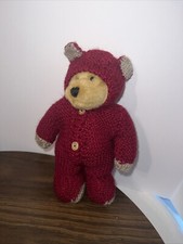 NOS Boyds Bears KARLA MULBEARY 915500 Footed Pajamas Plush Bear B68 C 