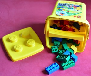 Lego Duplo Steine Bausteine Klotze Grundsteine Set Eimer Mix Set 4173427 Ebay