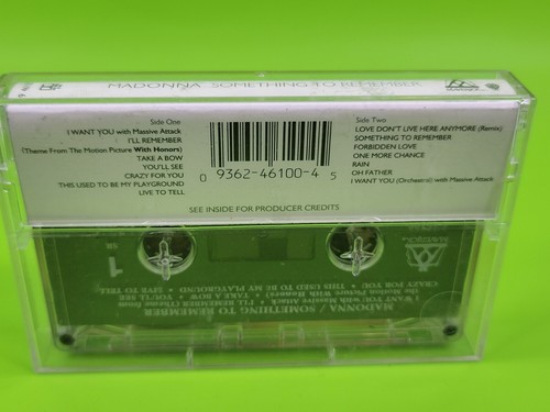 Madonna Something To Remember Cassette Tape (1995, Maverick) 4-46100 - Foto 4 di 12
