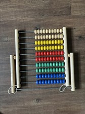 Abacus for Kids Math Preschool Number Learning Classic Wooden Toy Gifts for Kids