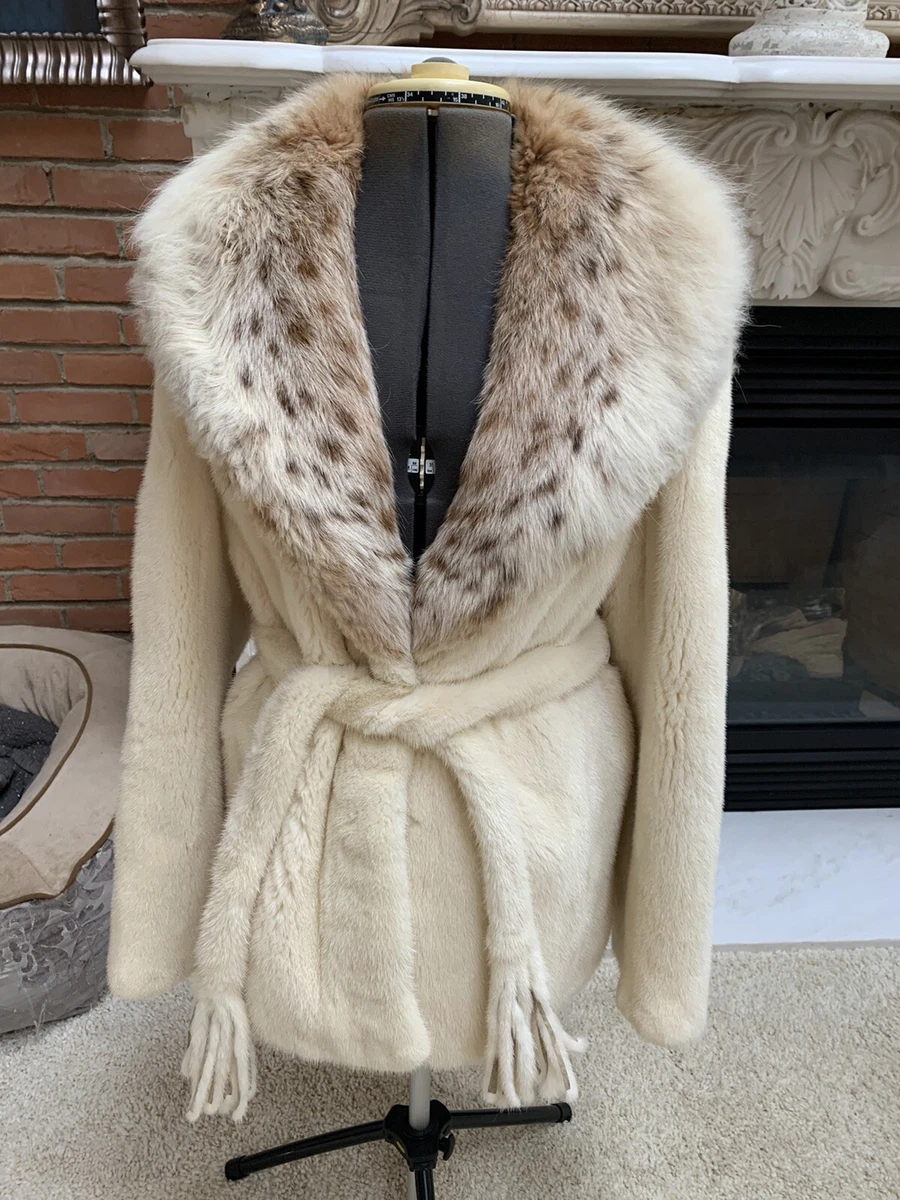 Mink fur collar sale