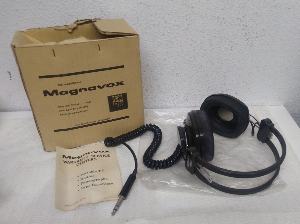 【未開封】ANDO ステレオペティフォン S-3CV 昭和レトロ イヤホン Vintage Magnavox Dynamic Stereo Headphone Model #1A9163 | eBay