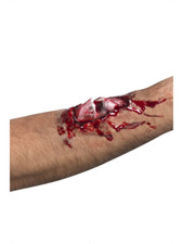 New Broken Bone Scar Halloween Fancy Dress Blood Zombie Gory Make Up  Glue