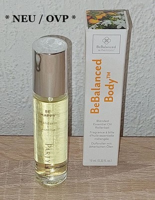 Org.  Partylite BeBalanced Body Rollerball Be Happy mit ätherischen Ölen NEU/OVP