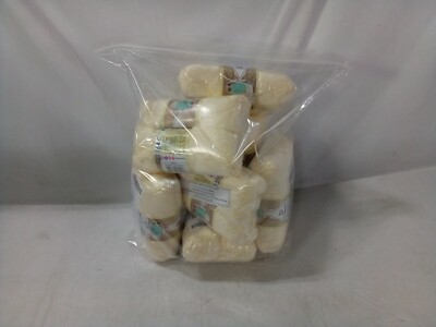 Bag of 8 Alize Silky Effect Diva 01-Cream Yarn Pack