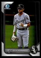2022 Bowman Draft #BDC-57 Erick Hernandez Chrome Card Chicago White Sox