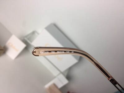 Chloé ISIDORA CE122S rose gold peach/light grey shaded (785  display picture 1