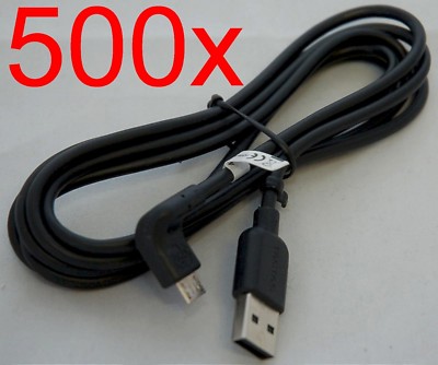 500 x NEW Micro-USB 2.0 GPS/Cell Phone 5' ft Data Sync Charging Transfer Cable