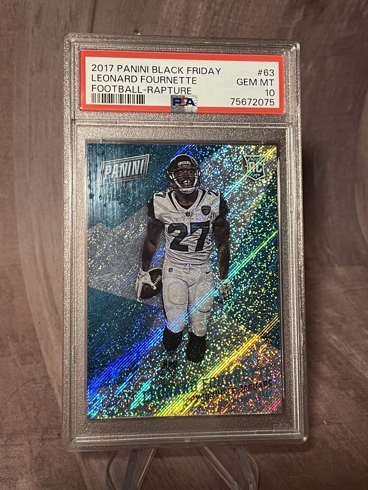 Leonard Fournette Panini Black Friday Football #63 Rapture