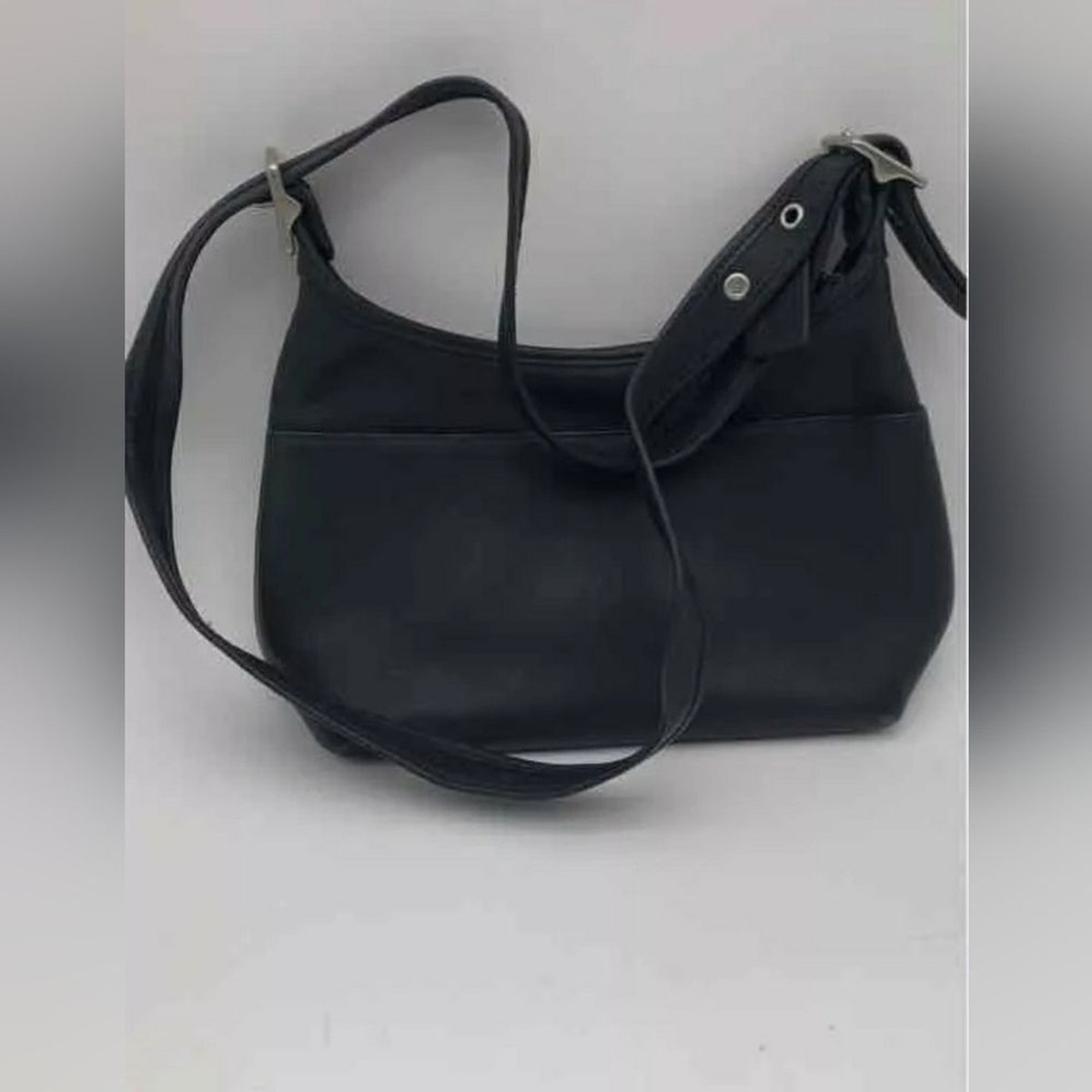 COACH Designer Vintage Black Legacy Hobo Bag Shoulder Purse