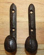 WALL HOOKS, Railroad Bent Spike, Transportati...