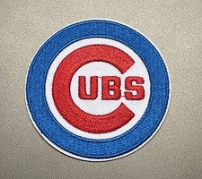 Chicago Cubs Vintage Embroidered Iron 2.75x2.75 Inch