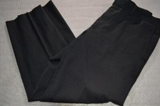 47015-a Boss Hugo Boss Dress Pants Black Gray Plaid Size 34 X 31 Mens