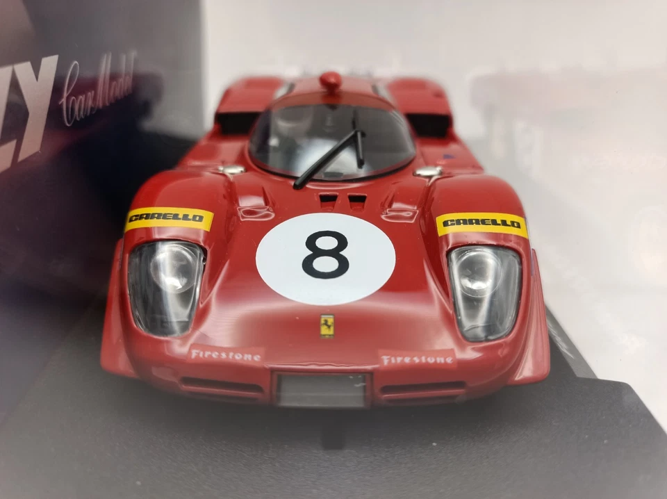 1/32 Fly Classic Ferrari 512 S Coda Lunga 24H Le Mans 1970 C71 Slot Car Lot 82 - Image 3 of 4