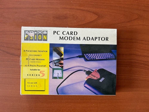 psion pc card modem adaptor