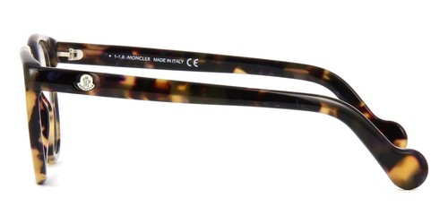 Moncler ML5043 056 Havana Plastic Optical Cat Eye Eyeglasses Frame 50-19-140 RX - Picture 2 of 2
