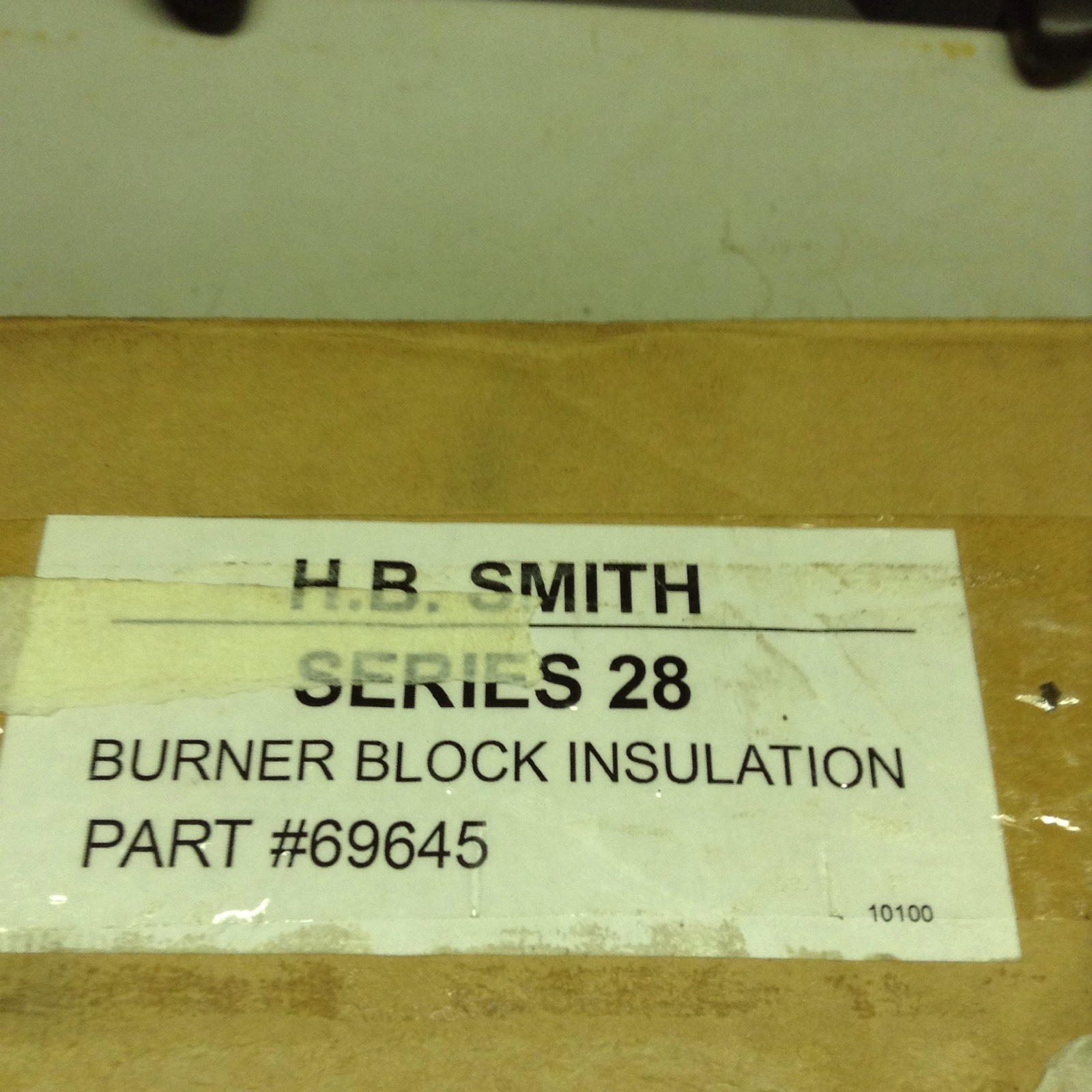 HBSMITH- SMITH BOILER 28-28HE SERIES INSULATING BLOCK by LYNN | eBay