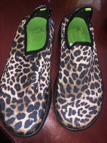 Oofos Oomg Eezee Low Women's Black Cheetah