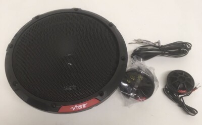 VIBE SLICK 6,5'' KOMPONENTE. KOMPLETTES PAAR/SET LAUTSPRECHER MIT GITTER SLICK6C-V7