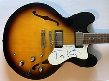 Tom Petty signed Guitar Epiphone cutaway autographed Beckett loa