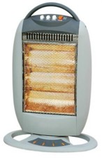 Stufa ad infrarossi alogena oscillante EFFE W 400/800/1200 cm 34x25x53 H