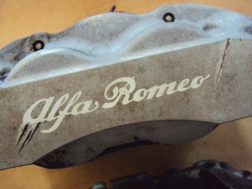 Alfa Romeo 159 Brera Genuine Brembo Front Brake Calipers 4 Pot Radial Mount - Picture 14 of 23