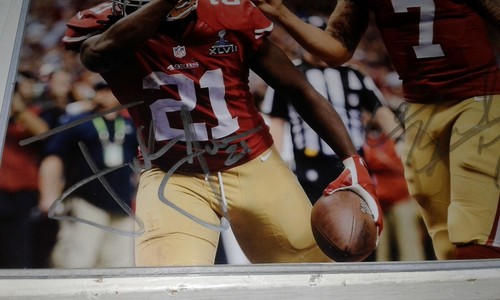 COLIN KAEPERNICK & FRANK GORE signed JSA COA 8 X 10 autographed 49ers Nevada - Picture 9 of 12