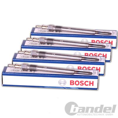 4x BOSCH DURATERM GLÜHKERZEN für MERCEDES W202 W203 W210 W211 W639 SPRINTER
