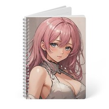 Anime inspired Softcover Notebook, A5