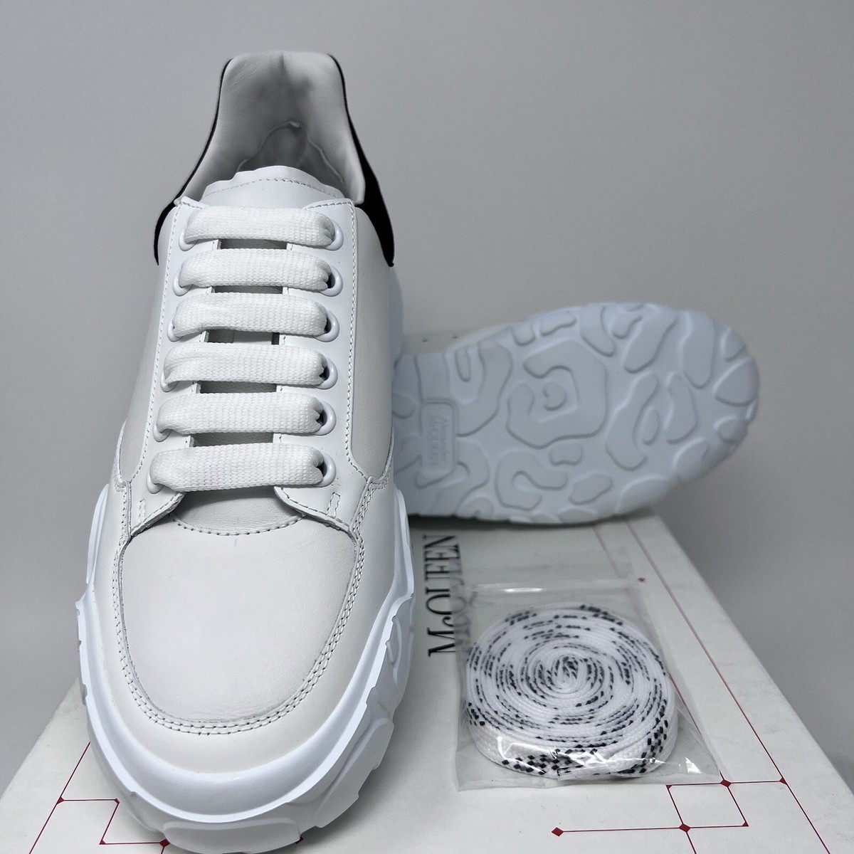 関税込★Alexander mcqueen★alexander mcqueen Courtスニーカー Alexander McQueen Court Women's Sneakers Size 10.5 US /40.5