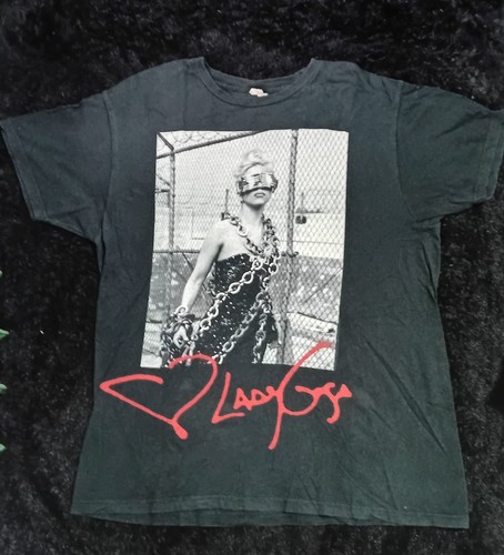 Lady Gaga Born This Way Tour T Shirt XL, Beyonce,Madonna