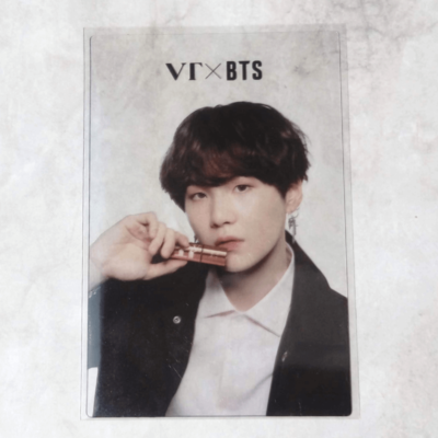 BTS X VT Cosmetics Perfume Official Limited Photo Card - Suga