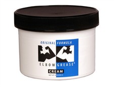Elbow Grease Original 9oz - Mineral Oil Based Thick Cream Personal Lubricant
