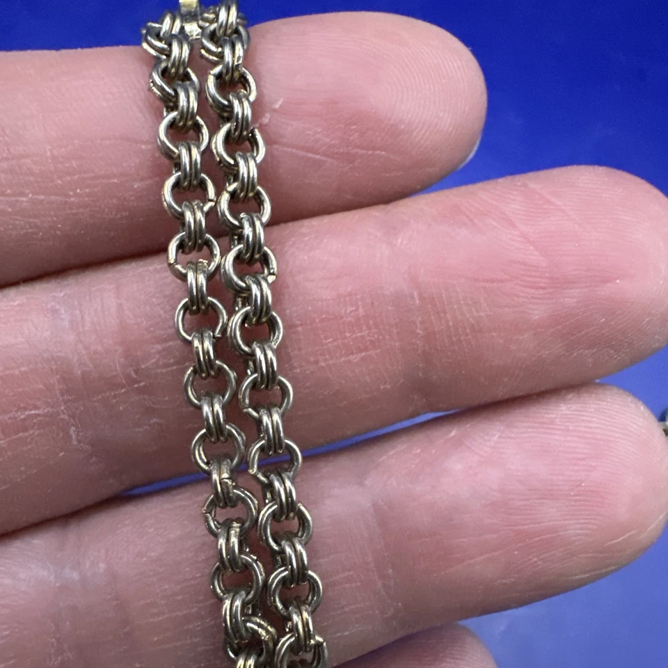 Vtg Lady Nelson Working 1960's Gold Tone Wind Up Pendant Pocket Watch w/Chain - Image 3 of 4