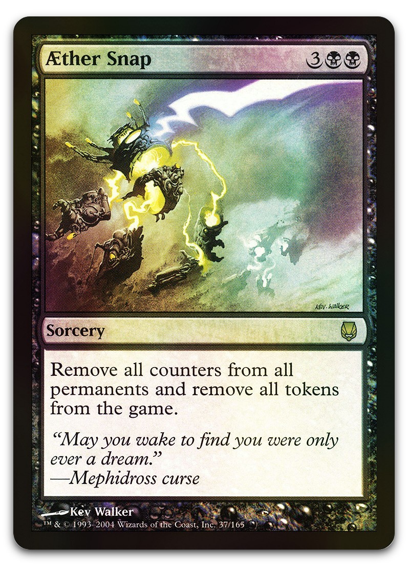 Aether Snap #37 (Foil) (LP) Darksteel DST Magic MTG