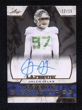 2019 Leaf Ultimate Rookie Signatures Gold 12/15 Jalen Jelks #URS-JJ1 Auto 0jd0
