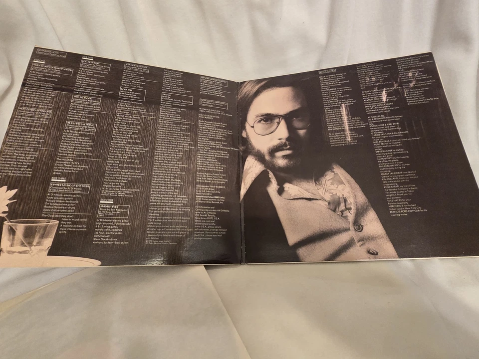 AL DI MEOLA - SPLENDIDO HOTEL LP VINYL NM /VG+ Original 1980 UK 1st Press Album - Image 2 of 4