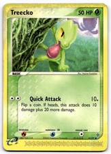 Treecko 80/97 Common Dragon Pokemon Moderately Played on eBay