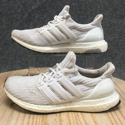 Adidas Shoes Womens 9.5 Triple White UltraBoost 4.0 Running Sneakers Lace  Up | eBay
