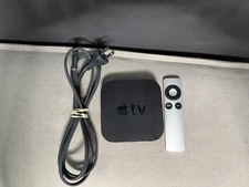 Apple TV HD Media Streamer Black Model A1469 Tested Works