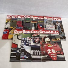 Grand Prix International 11 Magazines Formula One Racing History 80s Memorabilia